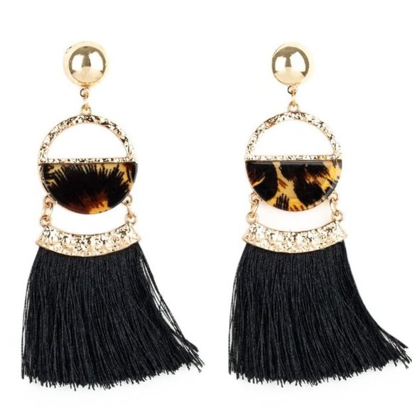 Tassel Trot Multi Post Earrings - Picture 2 of 2